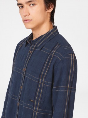 Camisas Ben Sherman B by Ben Sherman Indigo Check Indigo | 319-FRPKDH