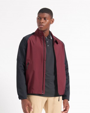 Chaquetas Ben Sherman Waterproof Harrington Burdeos | 612-QZMPCW