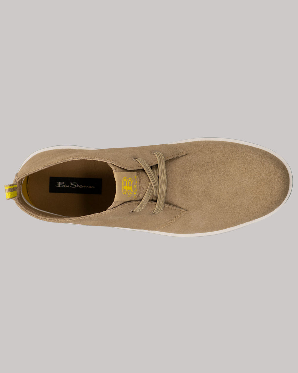 Botas Ben Sherman Thames Chukka Marrones Blancas Amarillo | 268-SUEORC