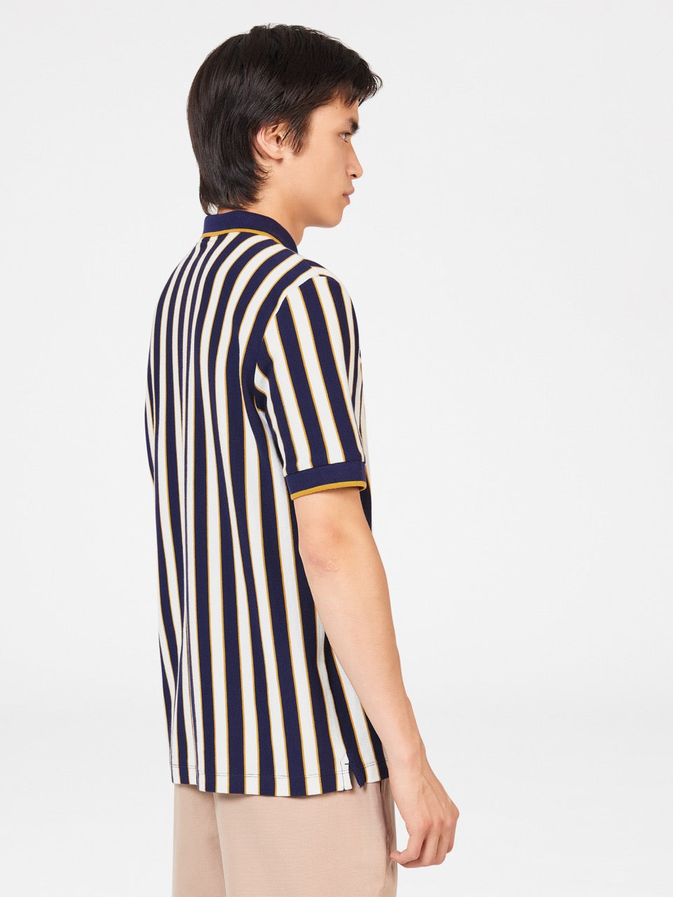 Camisa Polo Ben Sherman B by Ben Sherman Vertical Stripe Moradas | 079-GQEHVI