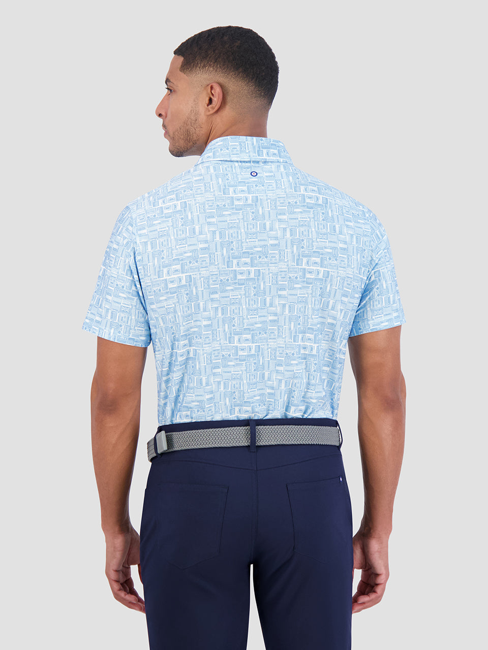 Camisa Polo Ben Sherman Radio Stack Tech Jersey Sports Fit Azules | 572-RTLOPI