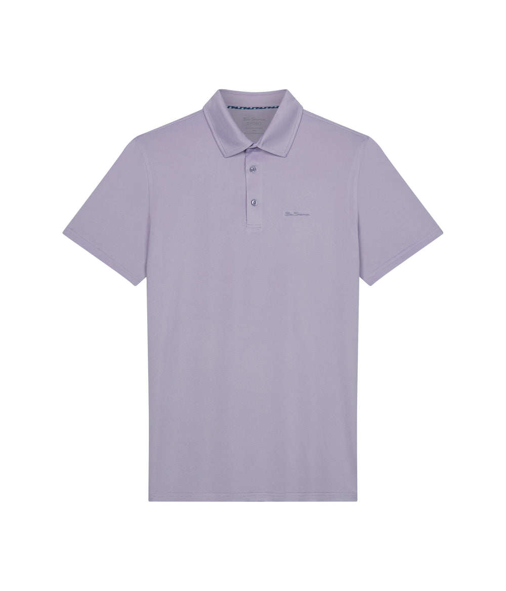 Camisa Polo Ben Sherman Solid Air Pique Sports Fit Moradas | 608-YXFIAZ