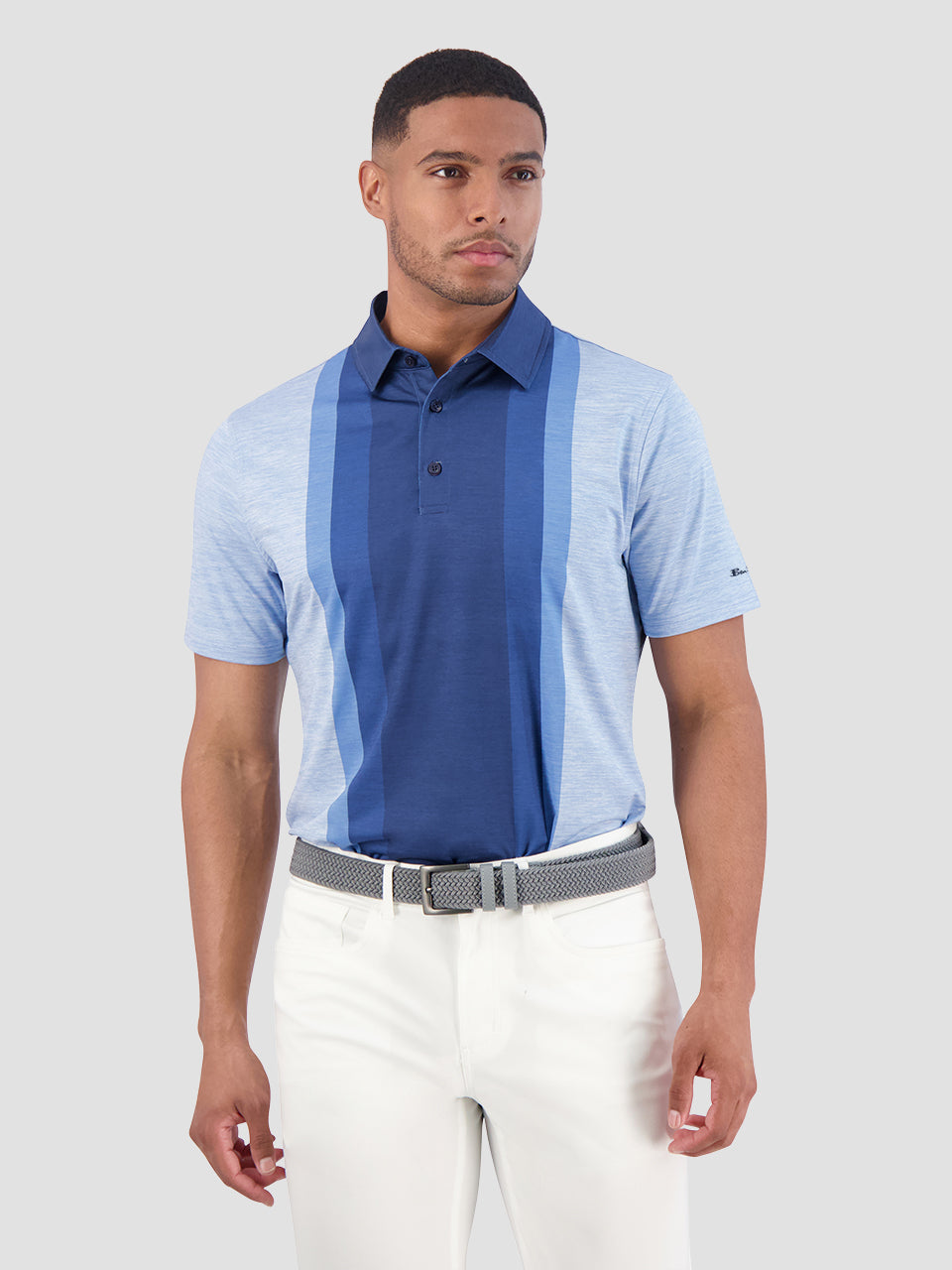 Camisa Polo Ben Sherman Vertical Stripes Azules | 174-OKLBVQ