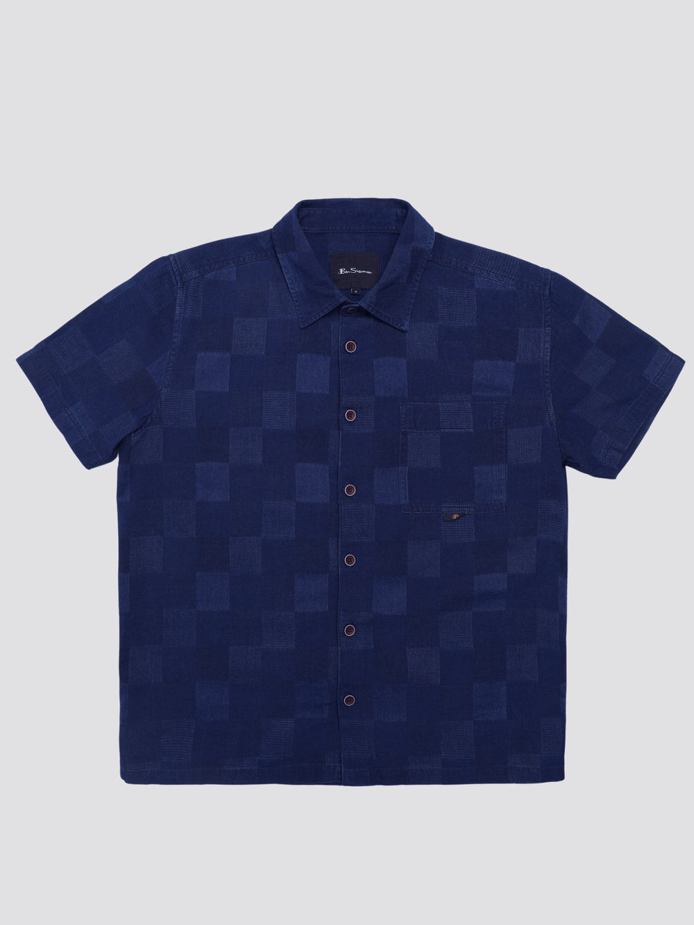 Camisas Ben Sherman B by Ben Sherman Indigo Check Azul Marino | 350-SEBKXV