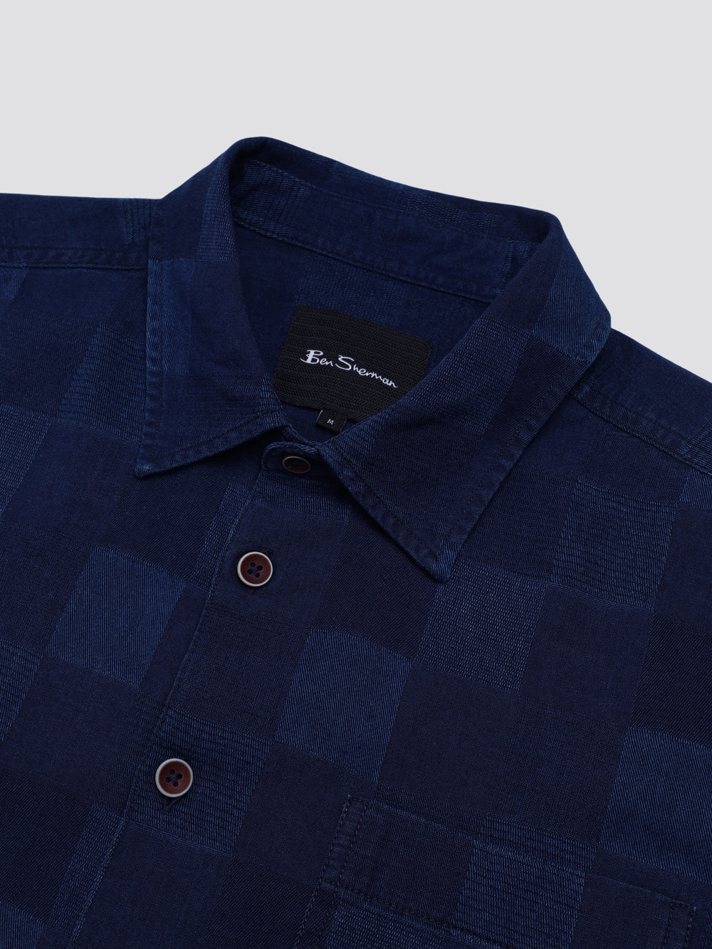 Camisas Ben Sherman B by Ben Sherman Indigo Check Azul Marino | 350-SEBKXV