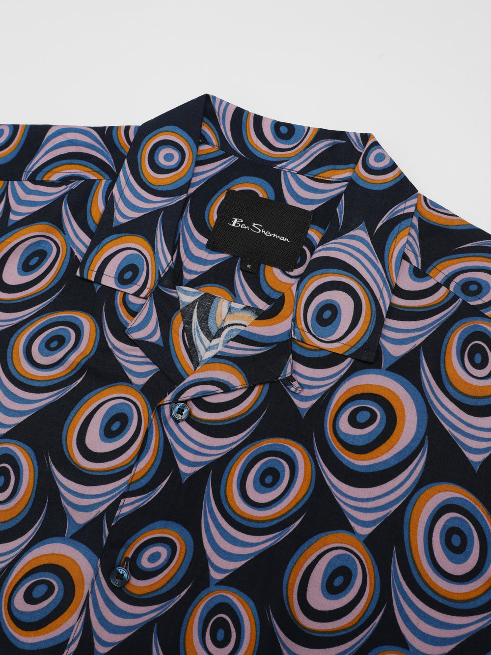 Camisas Ben Sherman B by Ben Sherman Psychedelic Print Moradas | 972-IEJOLT