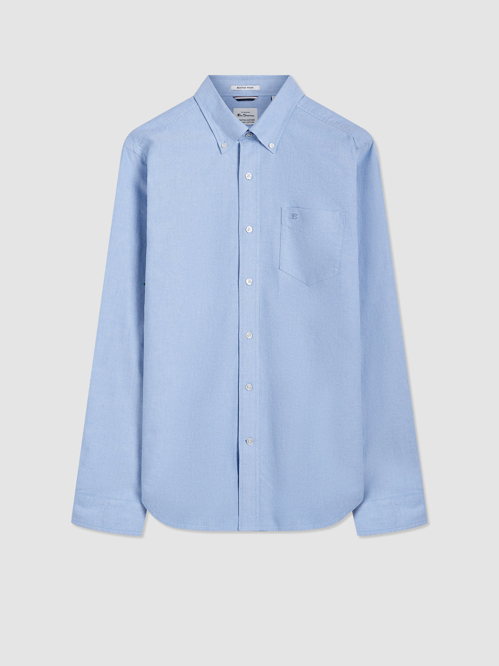 Camisas Ben Sherman Brighton Oxford Organic Azules | 546-XEBNPR