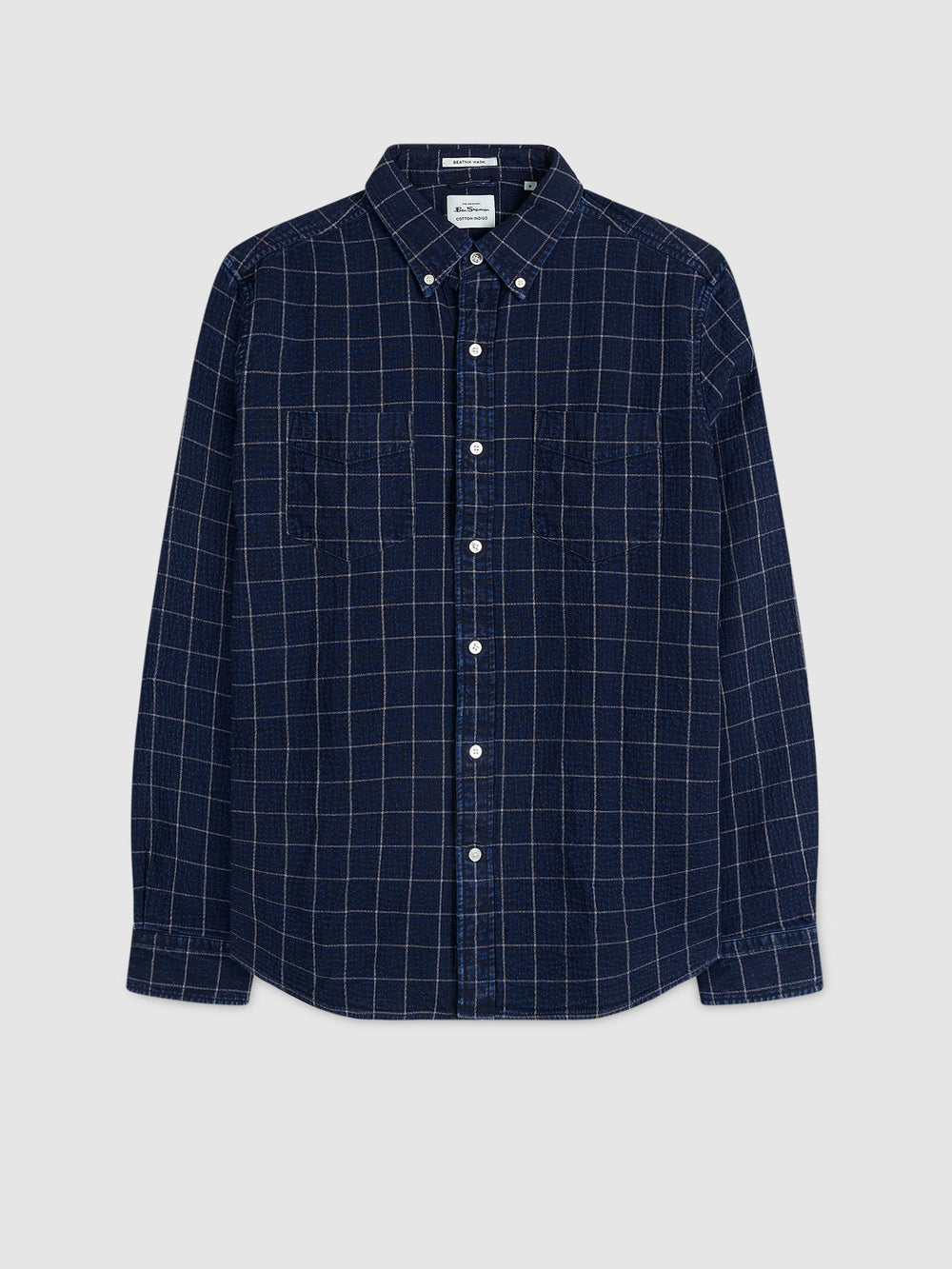 Camisas Ben Sherman Dalston Blues Beatnik Indigo | 738-JXAIGN