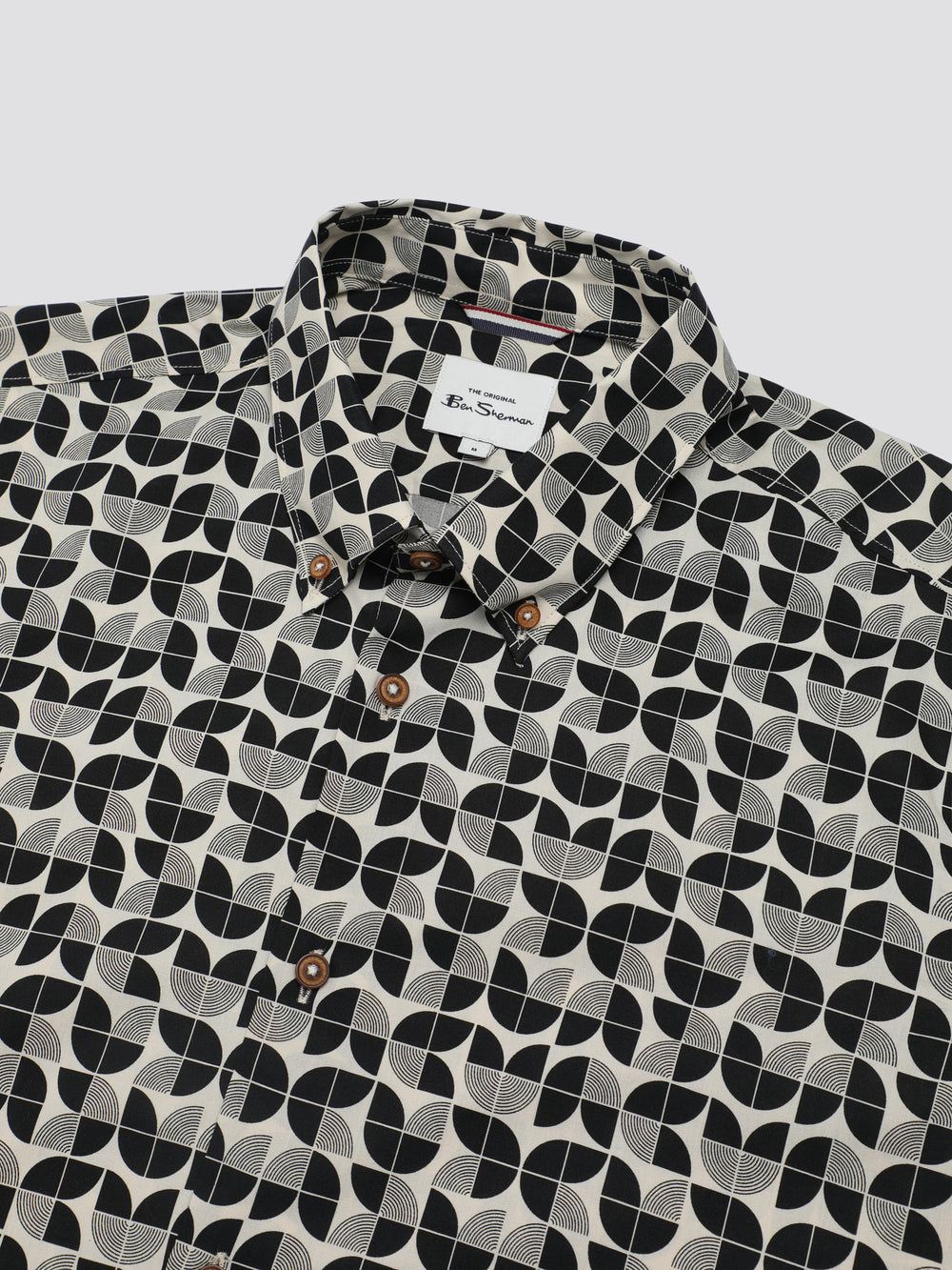 Camisas Ben Sherman Linear Negras | 319-ZVQBAI