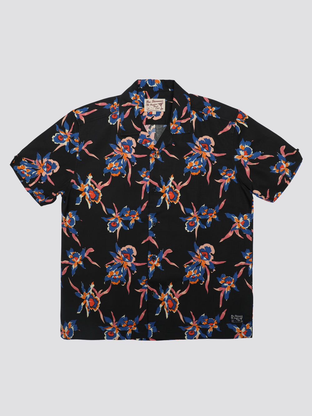 Camisas Ben Sherman Signature Botanical Print Negras | 095-YXCZMU