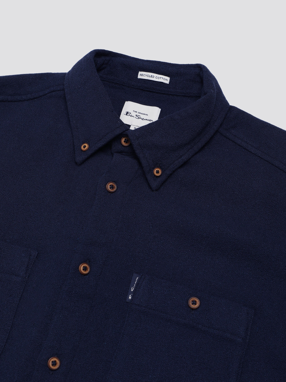 Camisas Ben Sherman Signature Boucle Azul Marino | 408-XUZKNY