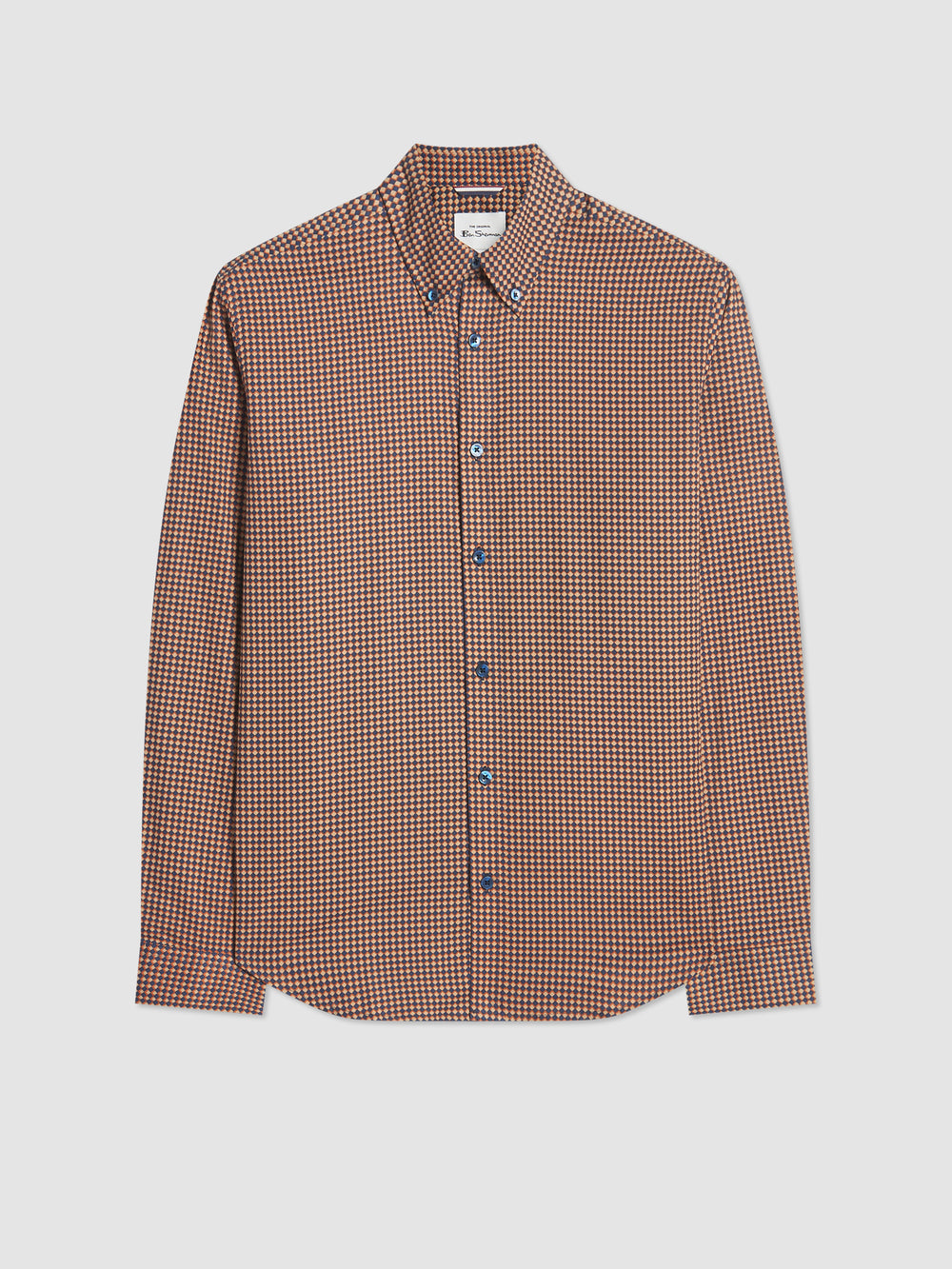 Camisas Ben Sherman Signature Chevron Naranjas | 059-KMYHPV