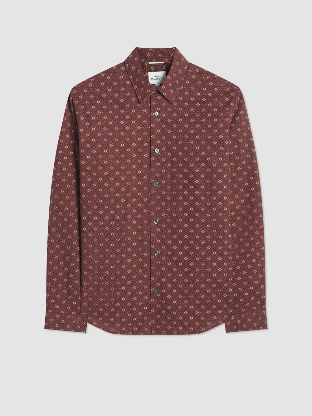 Camisas Ben Sherman Signature Geo Marrones | 715-CYZWUR