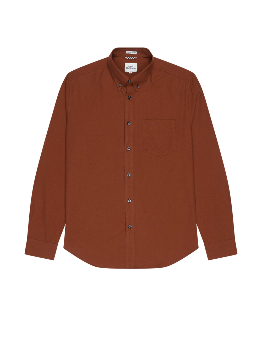 Camisas Ben Sherman Signature Long-Sleeve Oxford Naranjas | 439-FCGZVI