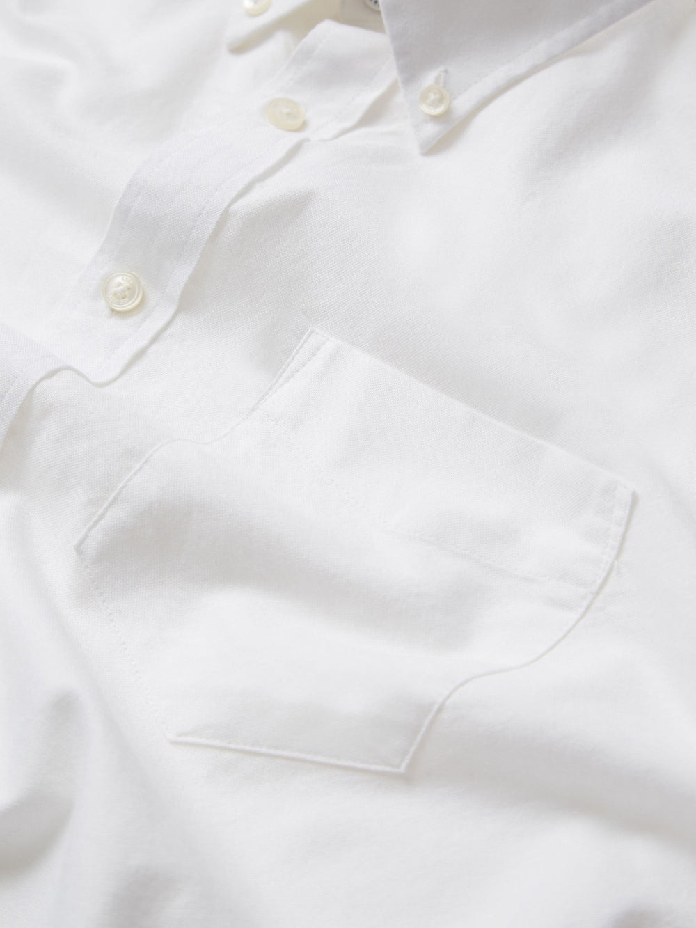 Camisas Ben Sherman Signature Organic Long-Sleeve Oxford Blancas | 027-WGRXMC