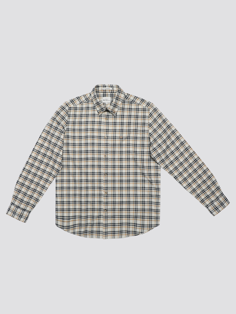 Camisas Ben Sherman Signature Oxford Check Blancas | 530-SOHRYU