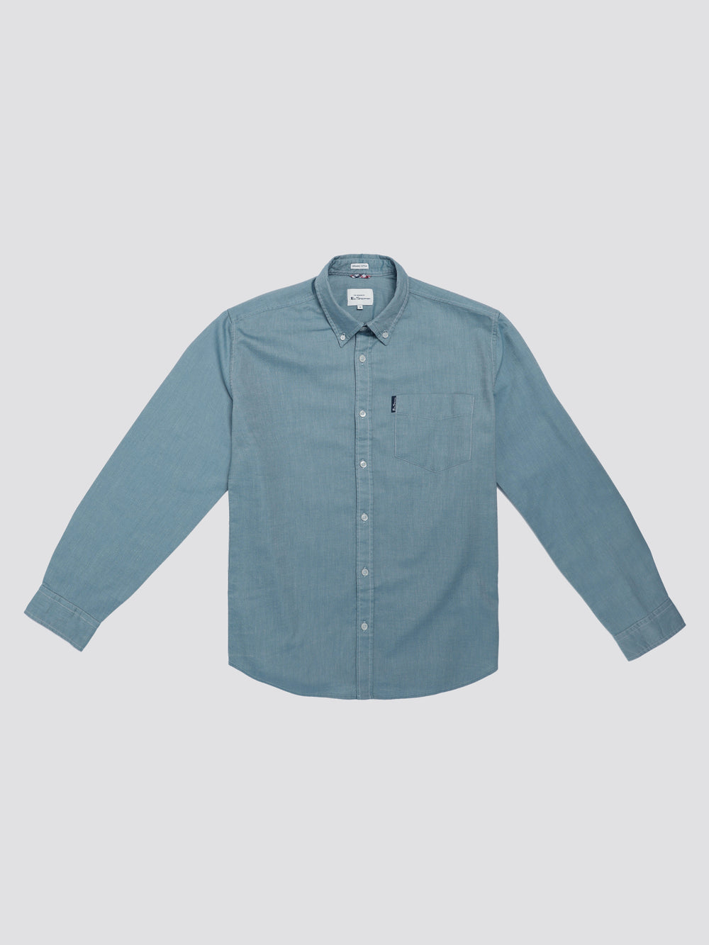 Camisas Ben Sherman Signature Oxford Turquesa | 648-GJMRAP