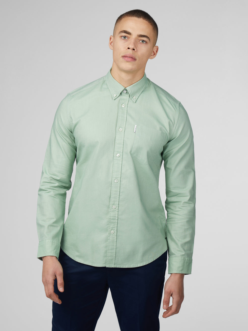 Camisas Ben Sherman Signature Oxford Verde | 890-LRWHUF