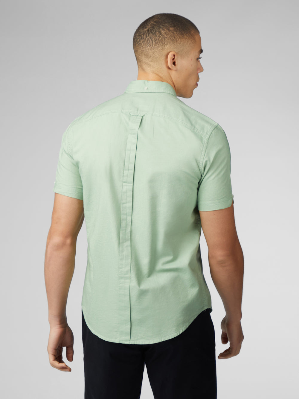 Camisas Ben Sherman Signature Short Sleeve Oxford Verde | 072-DIWUCB