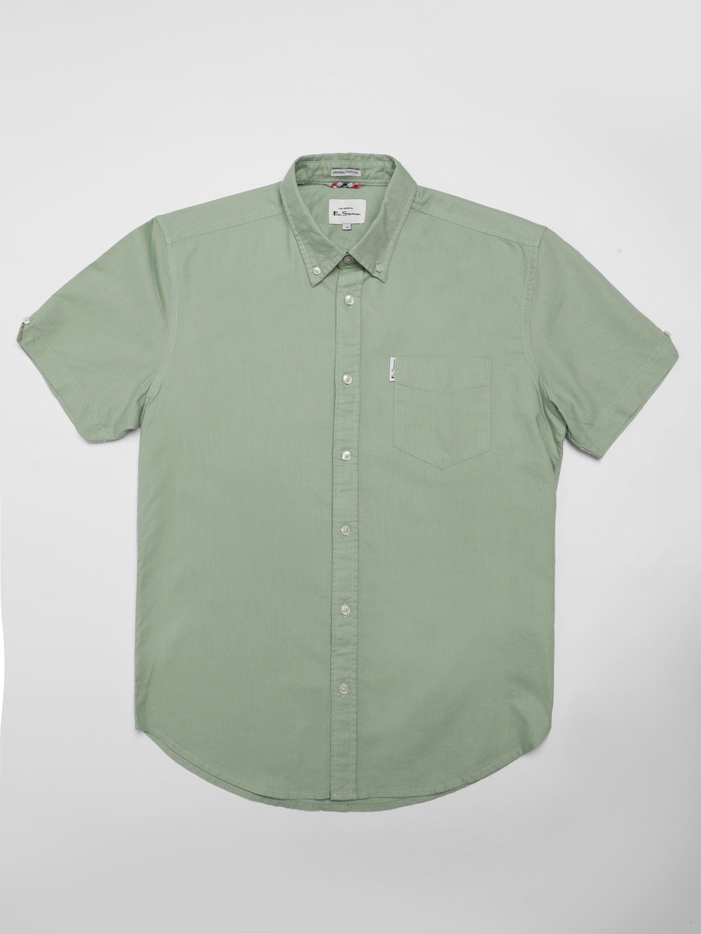 Camisas Ben Sherman Signature Short Sleeve Oxford Verde | 072-DIWUCB