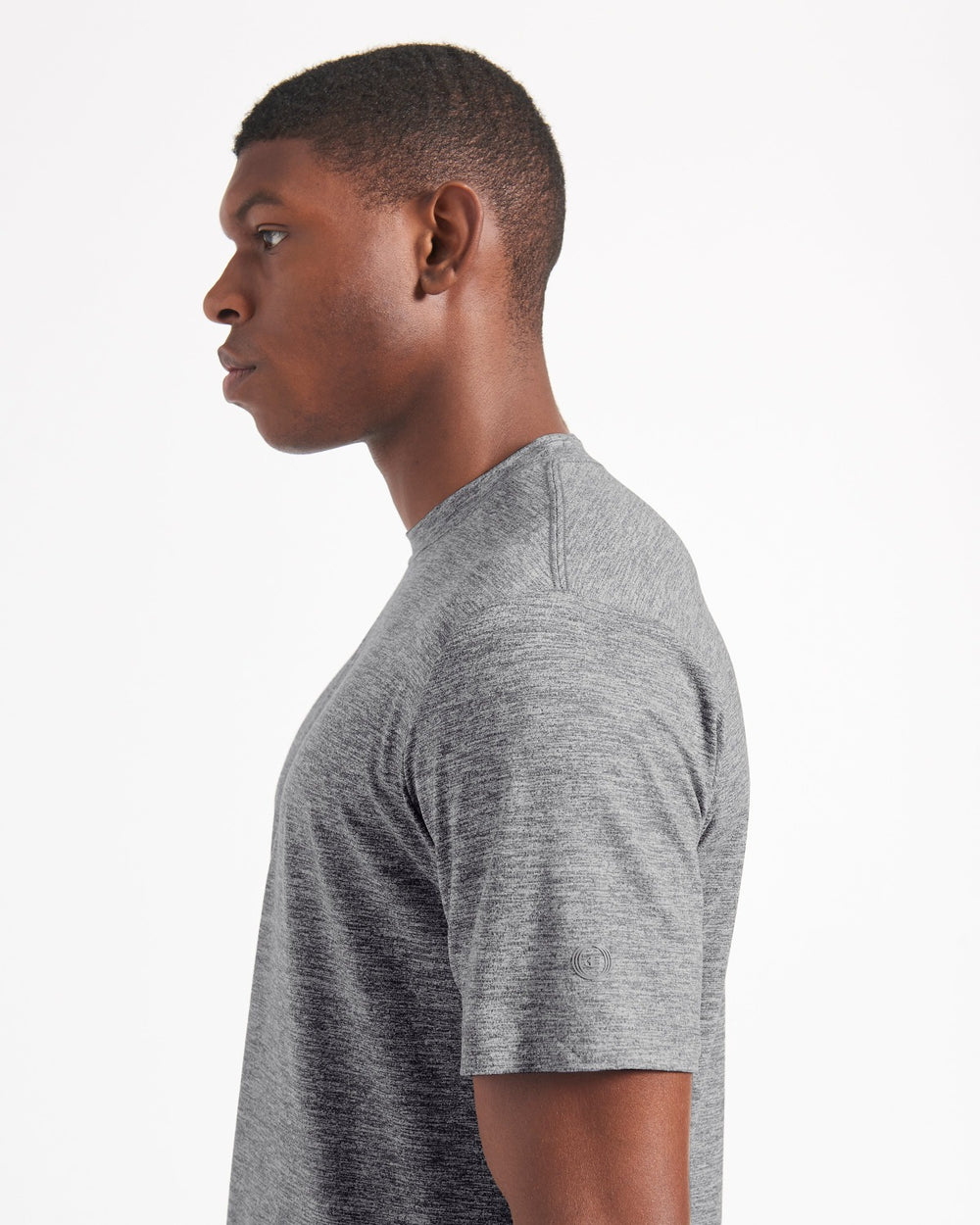 Camiseta Ben Sherman Performance Stretch Marl Gris | 360-ZKRWJC