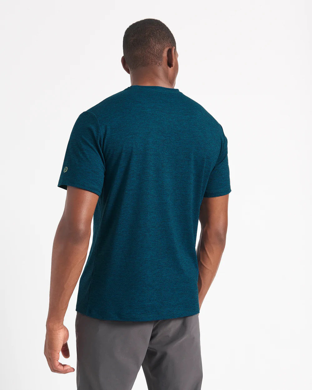 Camiseta Ben Sherman Performance Stretch Marl Heather Azul Marino | 546-WTAPIR