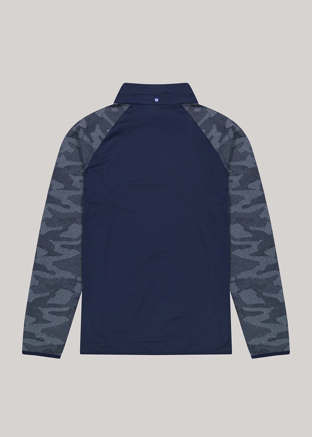 Chaquetas Ben Sherman Camo Jacq. Sleeve Quarter Zip Azul Marino | 103-LNPMDG