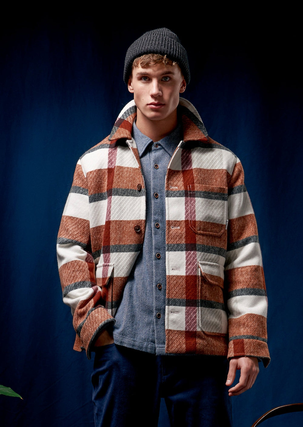 Chaquetas Ben Sherman Plaid Naranjas | 076-ICULTA