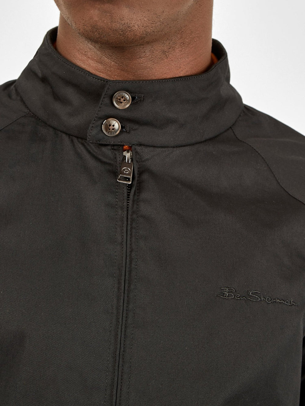 Chaquetas Ben Sherman Signature Harrington Negras | 612-REMJGZ