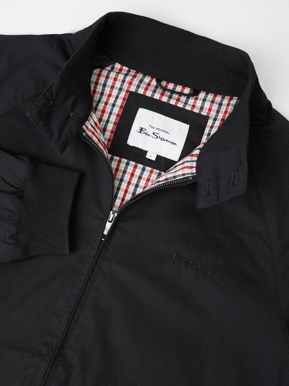 Chaquetas Ben Sherman Signature Harrington Negras | 612-REMJGZ