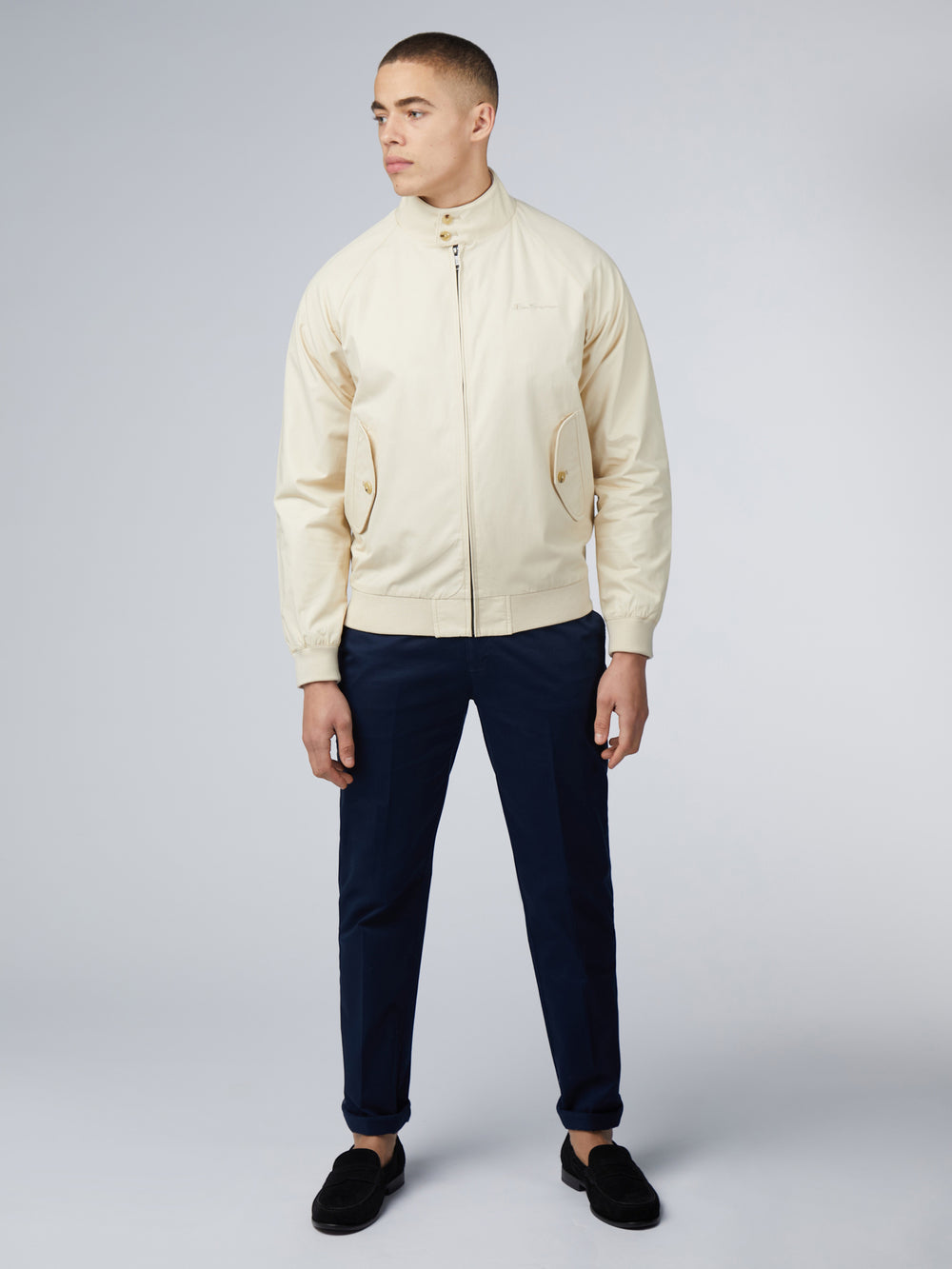 Chaquetas Ben Sherman Signature Harrington Creme | 980-YNBJSR