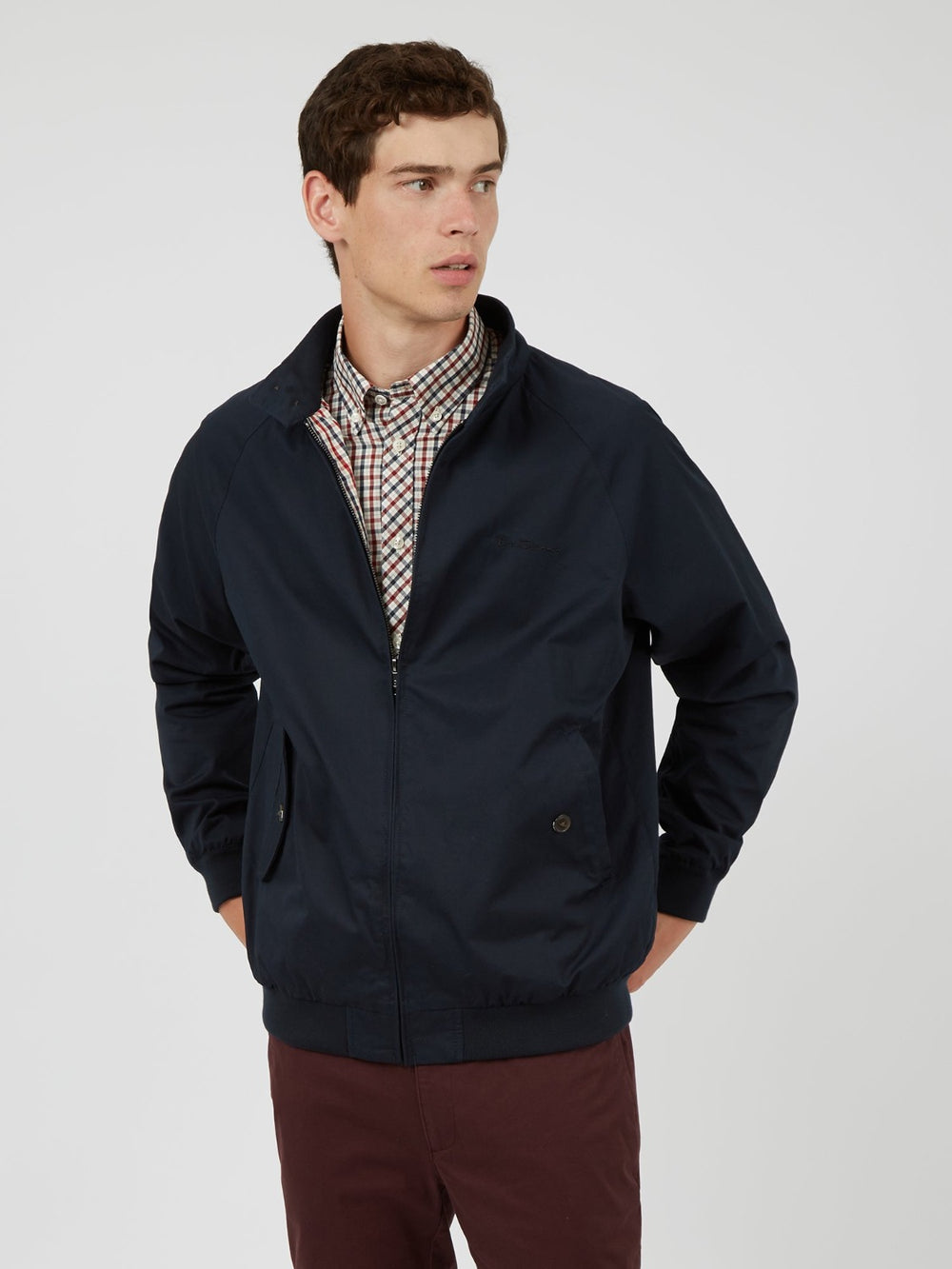 Chaquetas Ben Sherman Signature Harrington Azul Marino | 019-VGCBMN