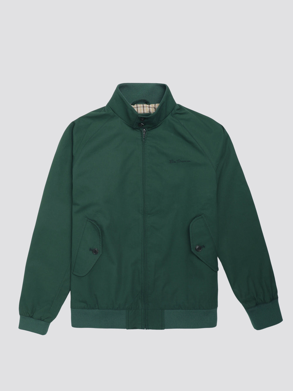 Chaquetas Ben Sherman Signature Harrington Verde | 913-ZVMKAB