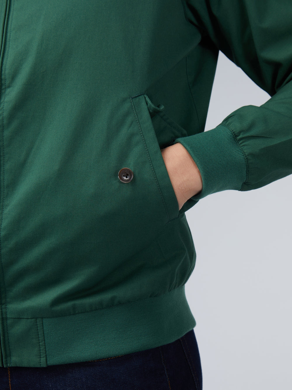 Chaquetas Ben Sherman Signature Harrington Verde | 913-ZVMKAB