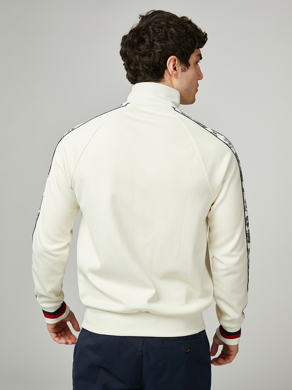 Chaquetas Ben Sherman Team GB Taped Track Top Blancas | 143-XEGJOP