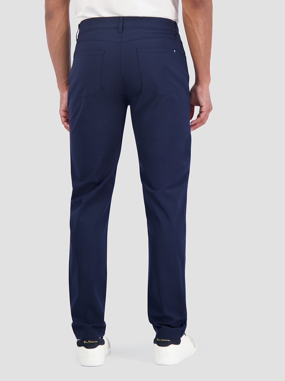 Pantalon Ben Sherman 4Way Stretch Tech Long Azul Marino | 319-ZJOXSN