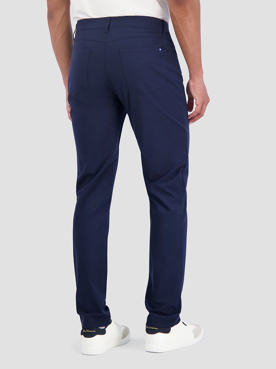 Pantalon Ben Sherman 4Way Stretch Tech Long Azul Marino | 319-ZJOXSN