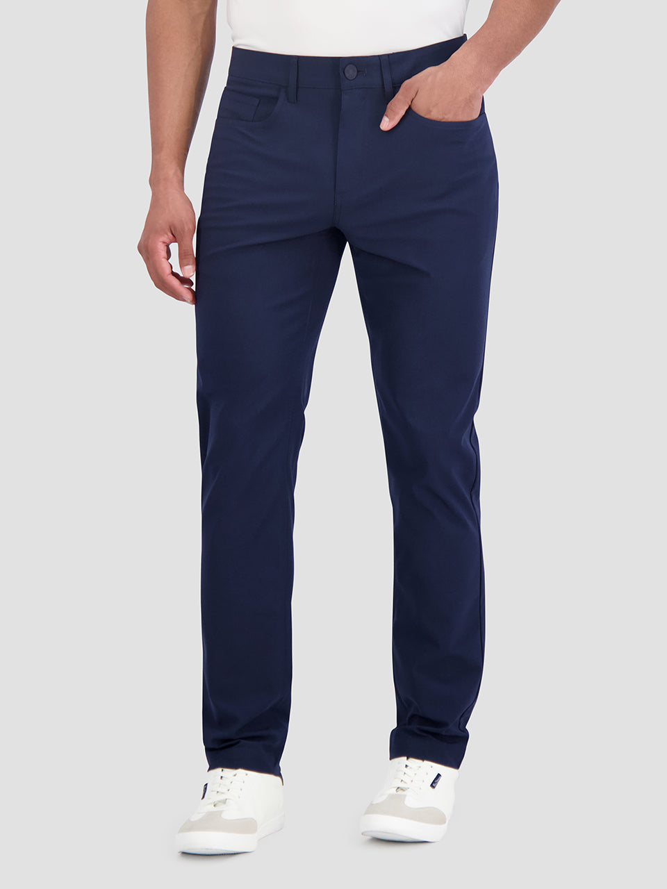 Pantalon Ben Sherman 4Way Stretch Tech Long Azul Marino | 319-ZJOXSN