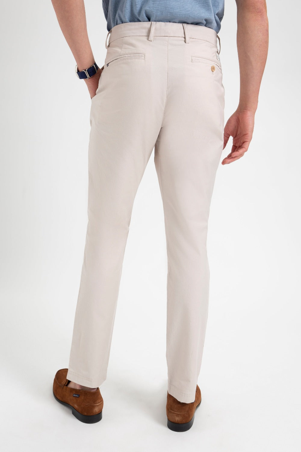 Pantalon Ben Sherman Everyday Slim Fit Chino Blancas | 354-LKOHPA