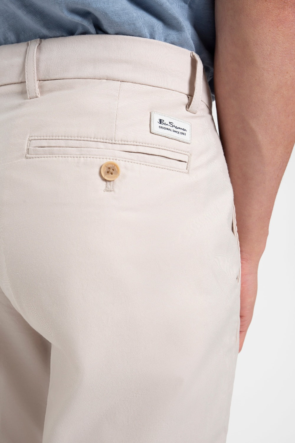 Pantalon Ben Sherman Everyday Slim Fit Chino Blancas | 354-LKOHPA