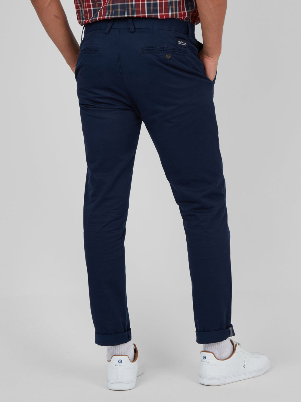 Pantalon Ben Sherman Signature Skinny Stretch Chino Azul Marino | 134-AUQCRP