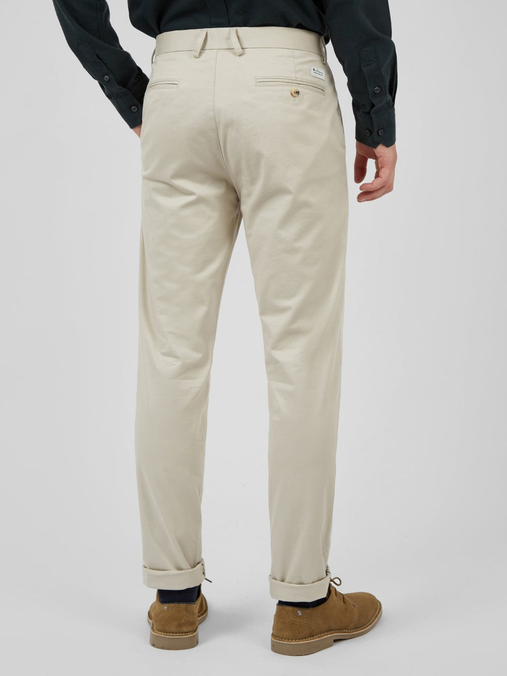 Pantalon Ben Sherman Signature Skinny Stretch Chino Blancas | 132-OYCNIT