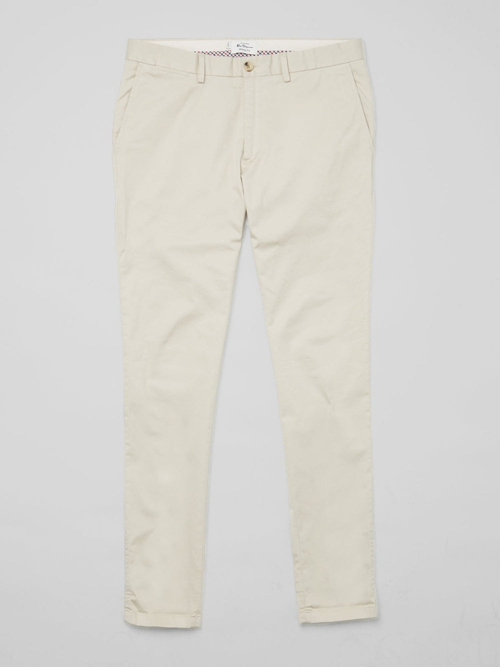 Pantalon Ben Sherman Signature Skinny Stretch Chino Blancas | 132-OYCNIT