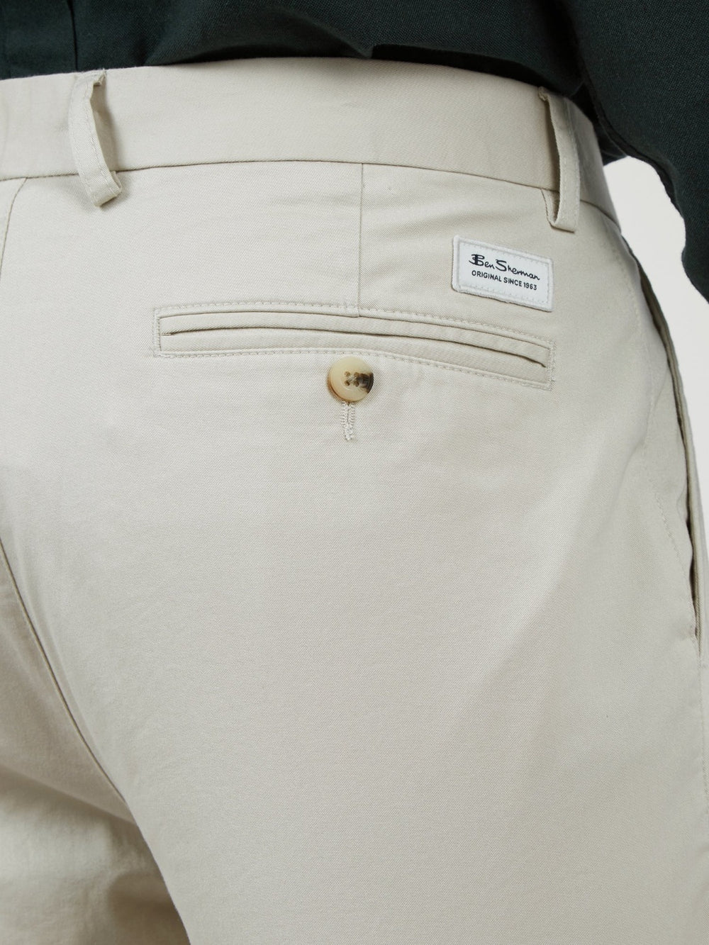 Pantalon Ben Sherman Signature Skinny Stretch Chino Blancas | 132-OYCNIT