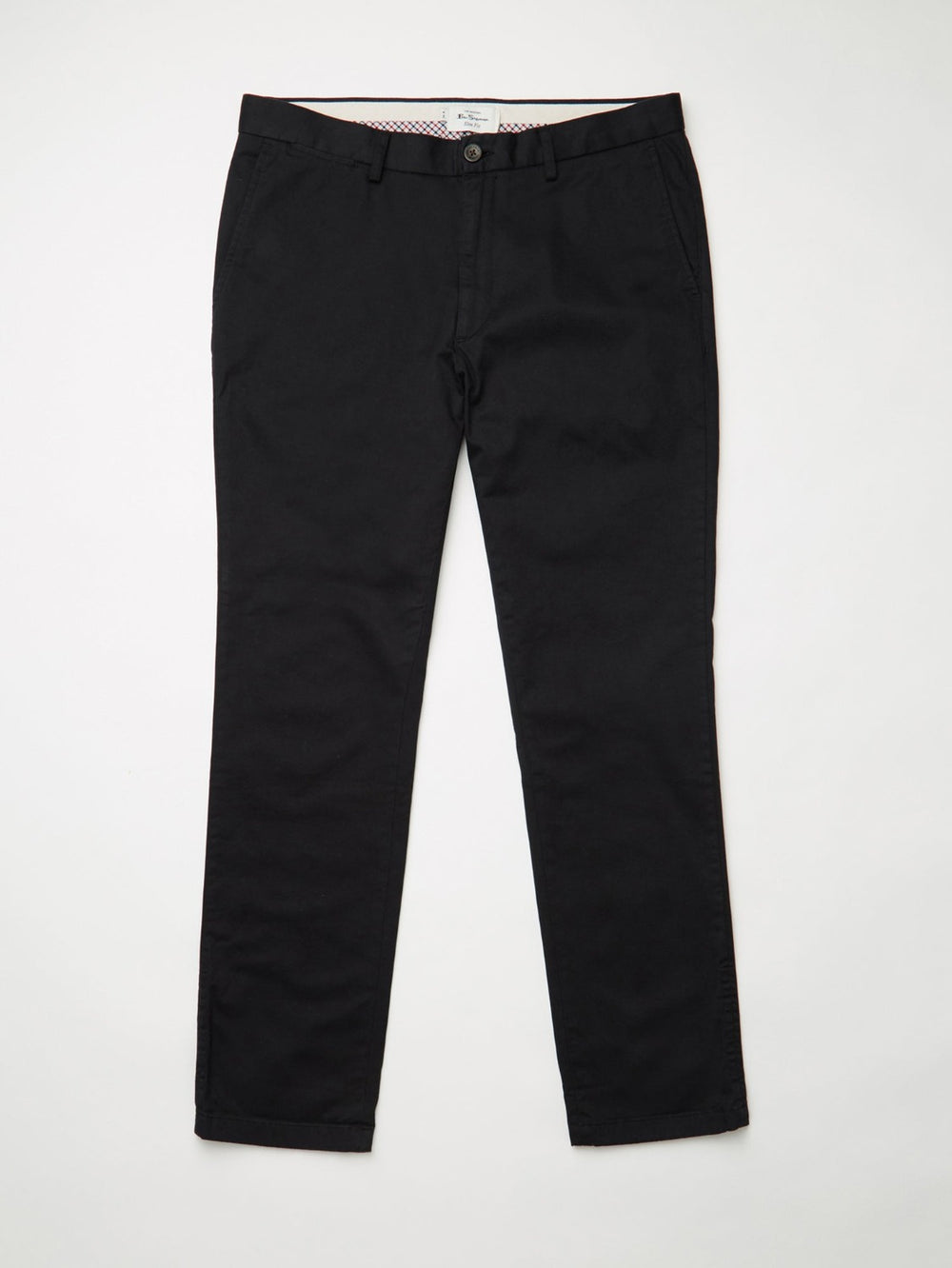 Pantalon Ben Sherman Signature Slim Stretch Chino Negras | 460-DOKMPY