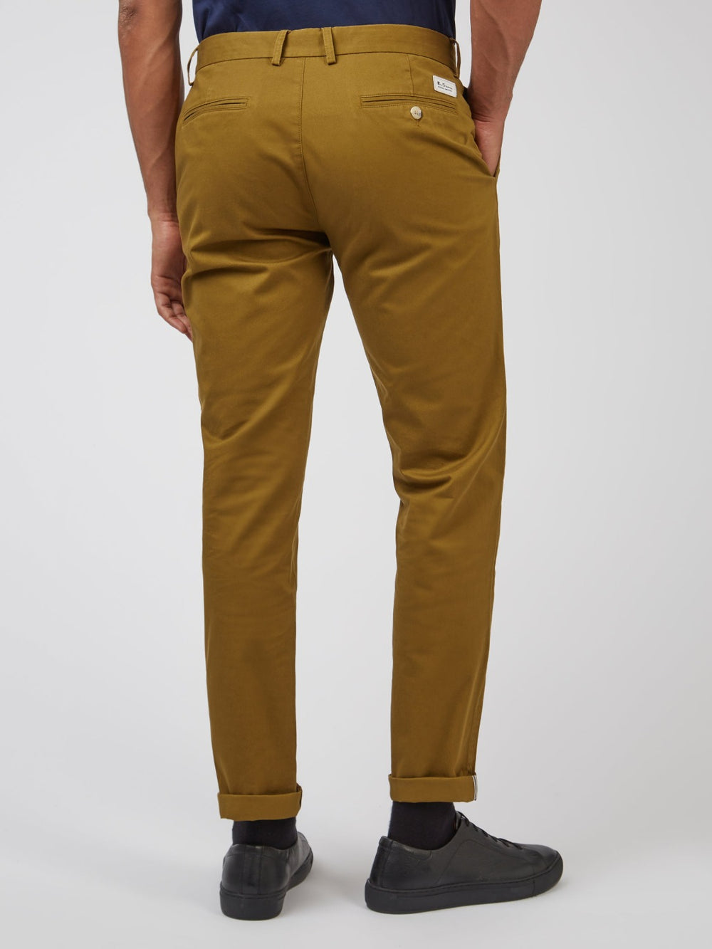 Pantalon Ben Sherman Signature Slim Stretch Chino Marrones | 253-OQGAHJ