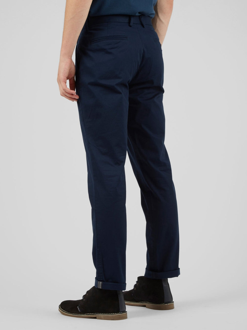 Pantalon Ben Sherman Signature Slim Stretch Chino Azul Marino | 053-JOPAUW