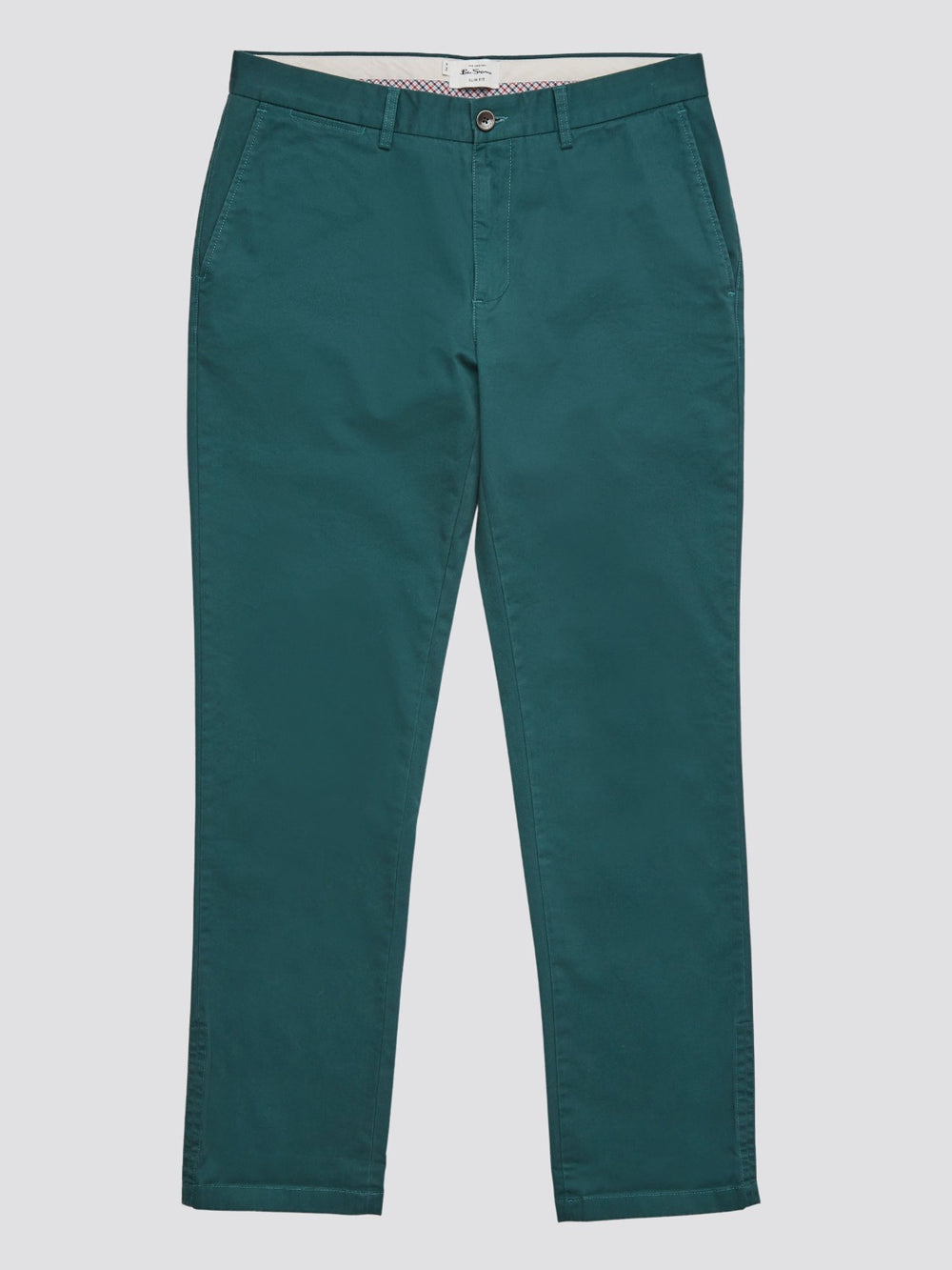 Pantalon Ben Sherman Signature Slim Stretch Chino Verde | 034-BKOUDW