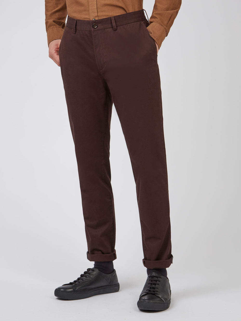 Pantalon Ben Sherman Signature Slim Stretch Chino Rojas | 631-JCDYXL