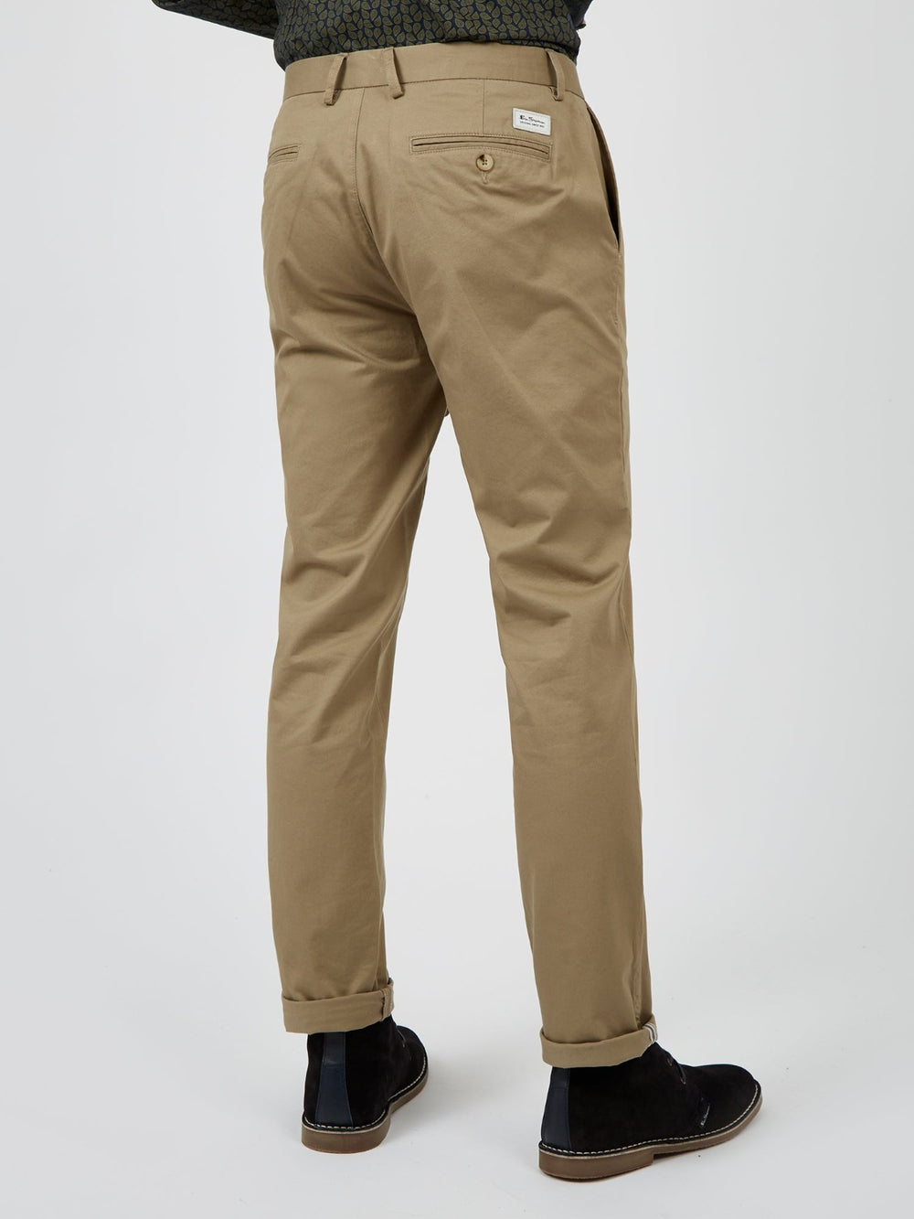 Pantalon Ben Sherman Signature Slim Stretch Chino Gris | 483-ZDBNSY